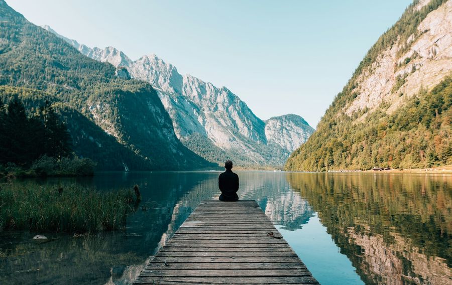 Momento de paz y reflexión